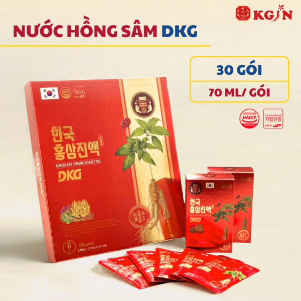 Nước hồng sâm Nước Hồng Sâm Hàn Quốc DKG 30 gói