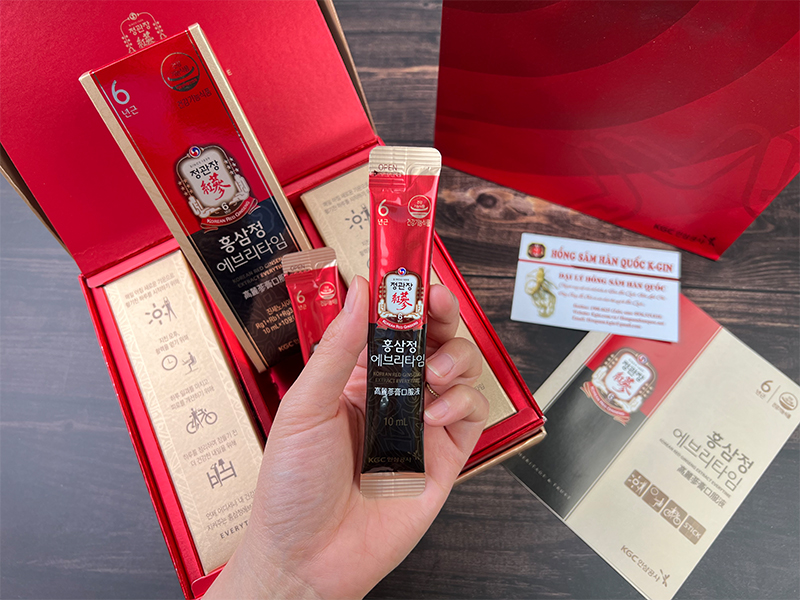 Nước hồng sâm cô đặc Everytime KGC