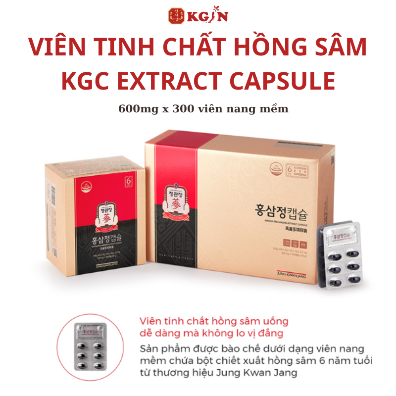 viên nang mềm hồng sâm kgc