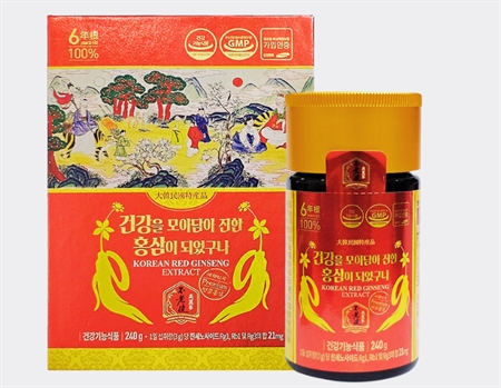 Cao hồng sâm thượng hạng Goryeo Gold 240 Daedong
